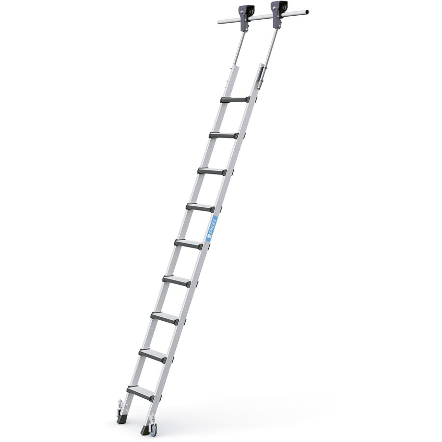 ZARGES Comfortstep Trec LH - Stufen-Regalleiter 9 Stufen