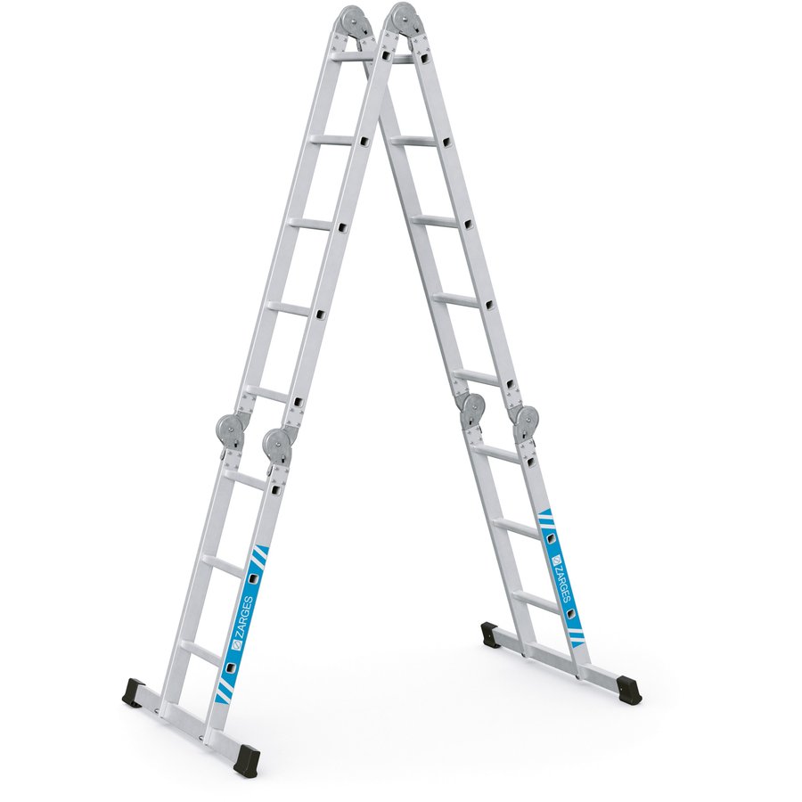 ZARGES Multitec M - Vielzweckleiter 2x3 + 2x5 Sprossen