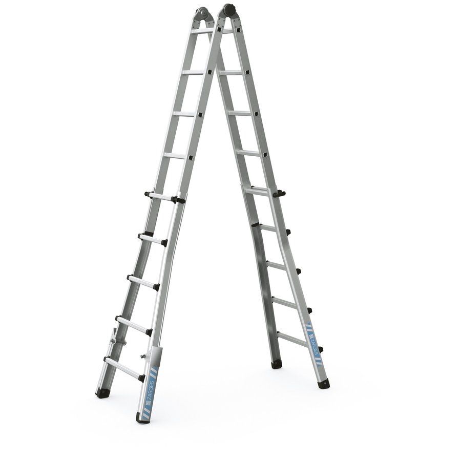 ZARGES Variotec V - Teleskopleiter 4 x 5 Sprossen