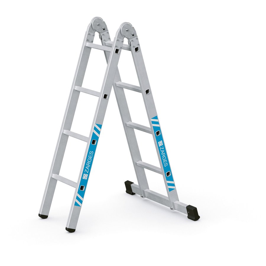 ZARGES Combimaster X - LM-Mehrzweckleiter 2x4 Sprossen