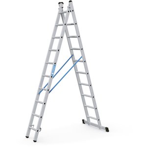 ZARGES Combimaster DX - Mehrzweckleiter 2x10 Sprossen