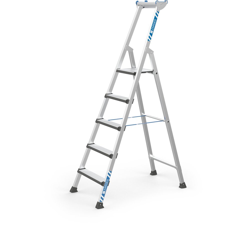 ZARGES Comfortstep S - LM-Stufen-Stehleiter 5 Stufen