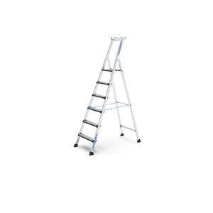 ZARGES Comfortstep S - LM-Stufen-Stehleiter 6 Stufen