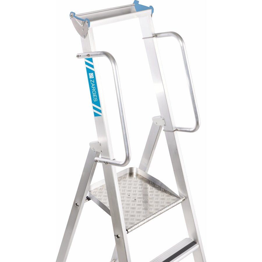 ZARGES Meistertritt S - LM-Stehleiter m Plattform 8 Stufen