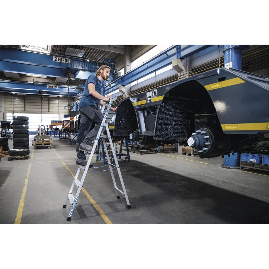 ZARGES XLstep S - LM-Stufen-Stehleiter 5 Stufen