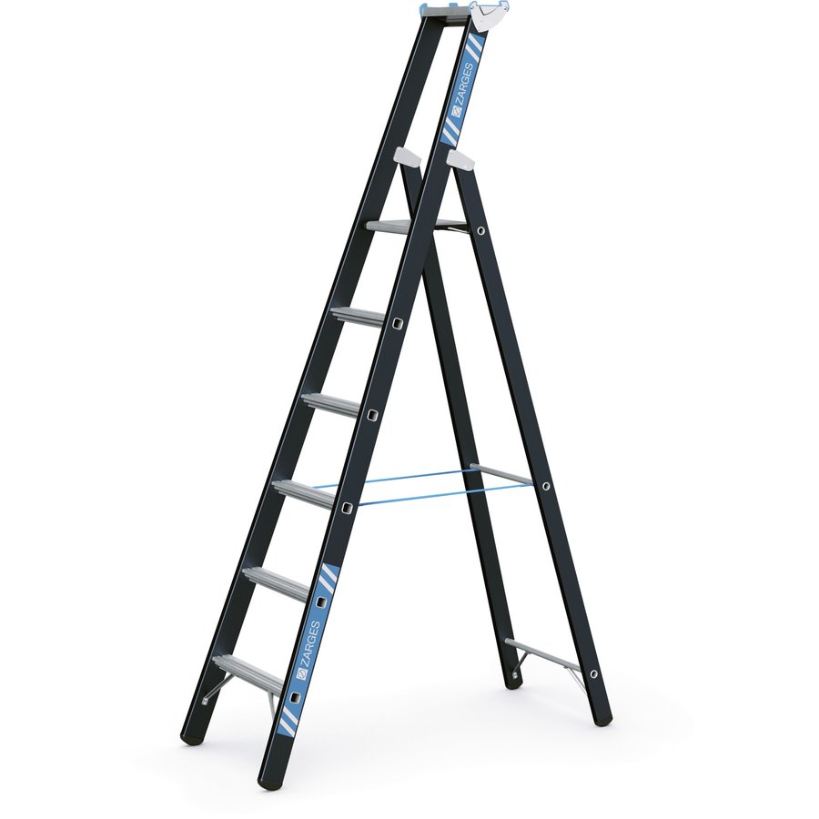 ZARGES Megastep S - LM-Stehleiter SL 6 Sprossen