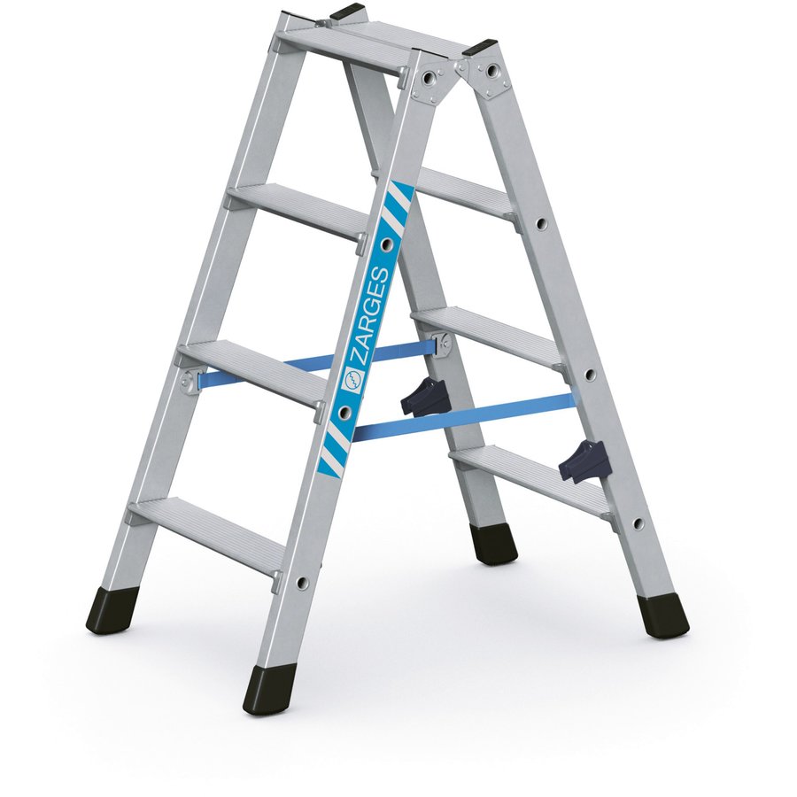ZARGES Nova B - Stufen-Stehleiter 2x4 Stufen