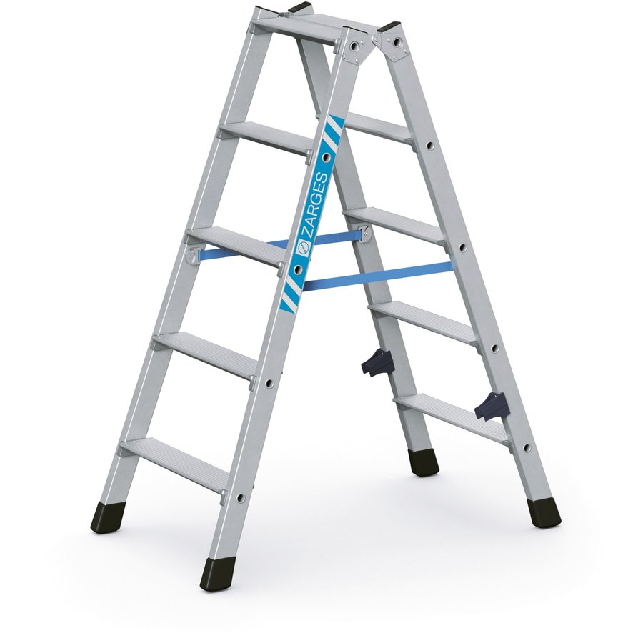 ZARGES Nova B - Stufen-Stehleiter 2x5 Stufen