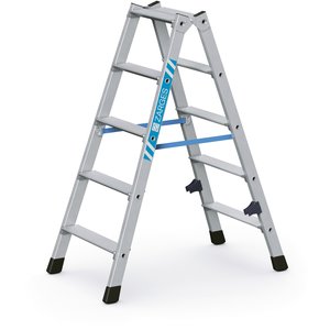 ZARGES Nova B - Stufen-Stehleiter 2x5 Stufen