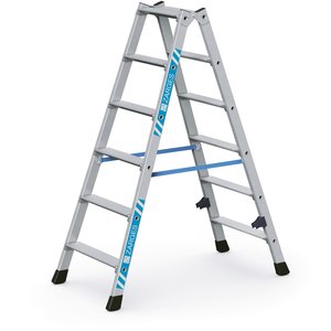 ZARGES Nova B - Stufen-Stehleiter 2x6 Stufen