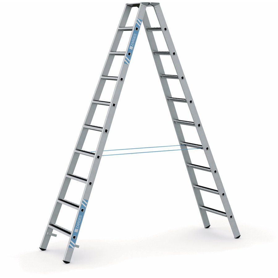 ZARGES R13step B - LM-Stufen-Stehleiter 2x10 Stufen