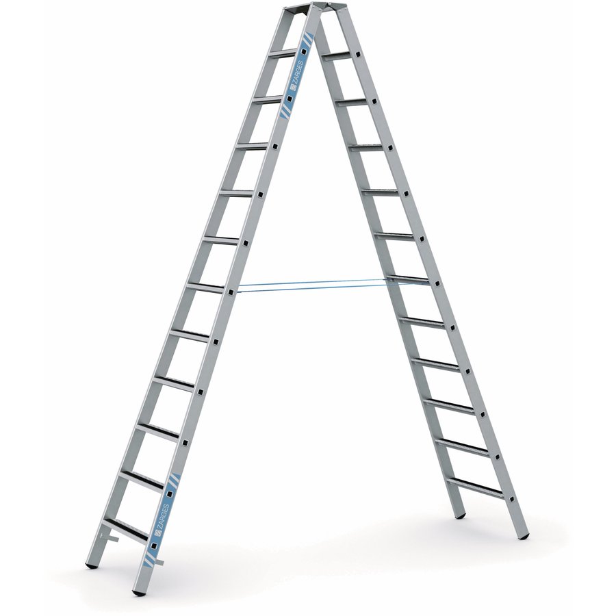 ZARGES R13step B - LM-Stufen-Stehleiter 2x12 Stufen