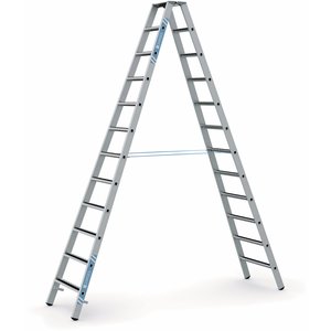 ZARGES R13step B - LM-Stufen-Stehleiter 2x12 Stufen