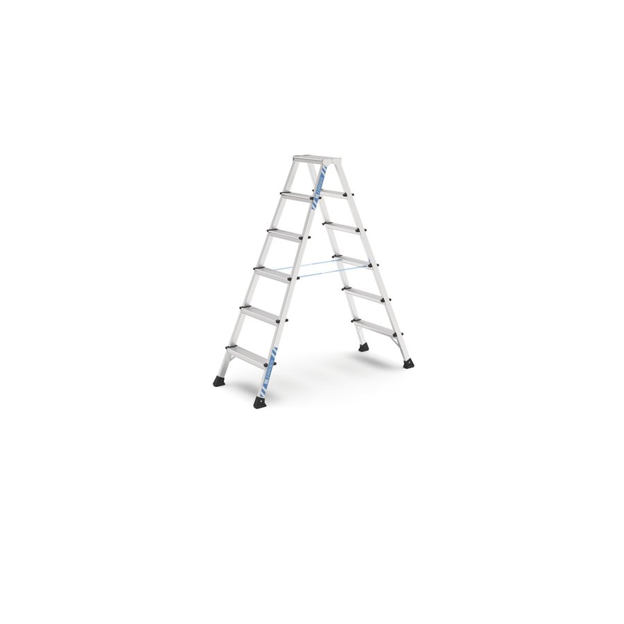 ZARGES XLstep B - LM-Stufen-Stehleiter 2x6 Stufen