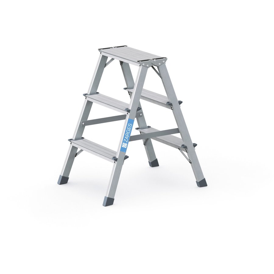 ZARGES Scana B - Stufen-Stehleiter 2x3 Stufen
