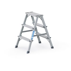 ZARGES Scana B - Stufen-Stehleiter 2x3 Stufen