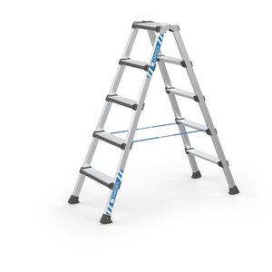 ZARGES Comfortstep B - LM-Stufen-Stehleiter 2x5 Stufen