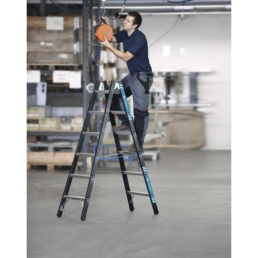 ZARGES Megastep B - LM-Stehleiter SL 2x5 Sprossen