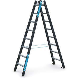 ZARGES Megastep B - LM-Stehleiter SL 2x8 Sprossen