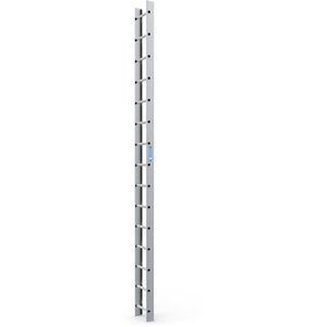 ZARGES Dachleiter 4,2 m Alu natur 15 Sprossen