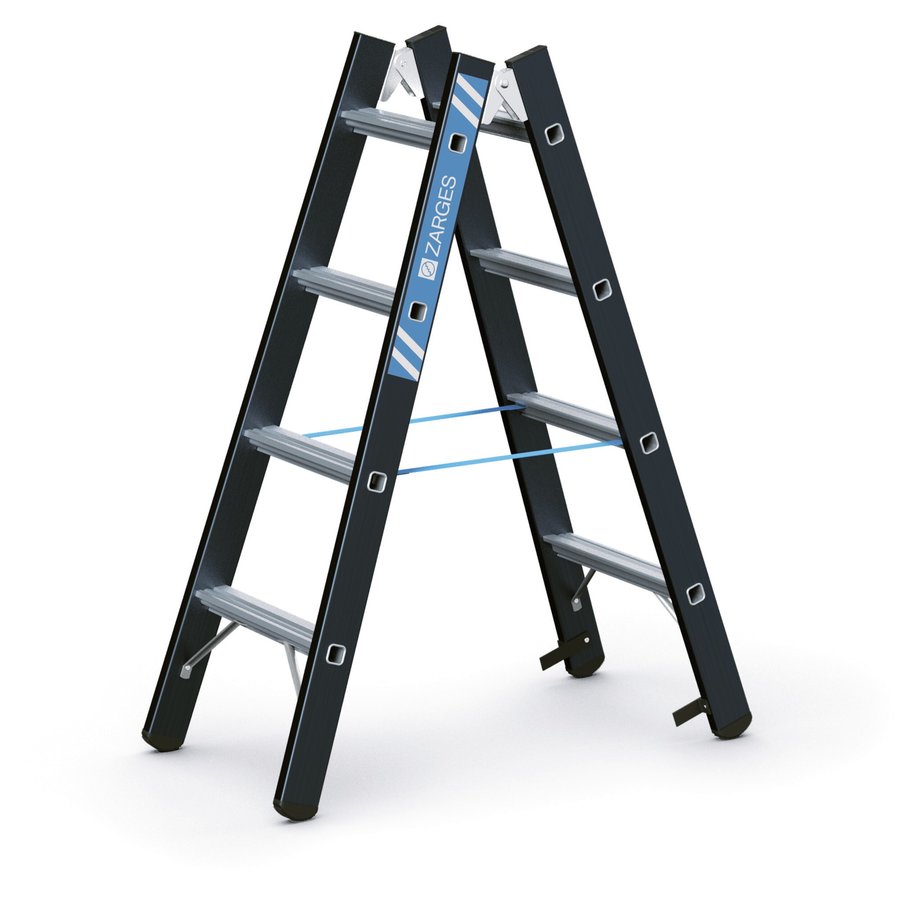 ZARGES Megastep B - LM-Stehleiter SL 2x4 Sprossen