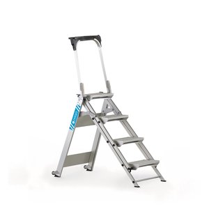 ZARGES Plazastep P - LM-Sicherheitstreppe 4 Stufen