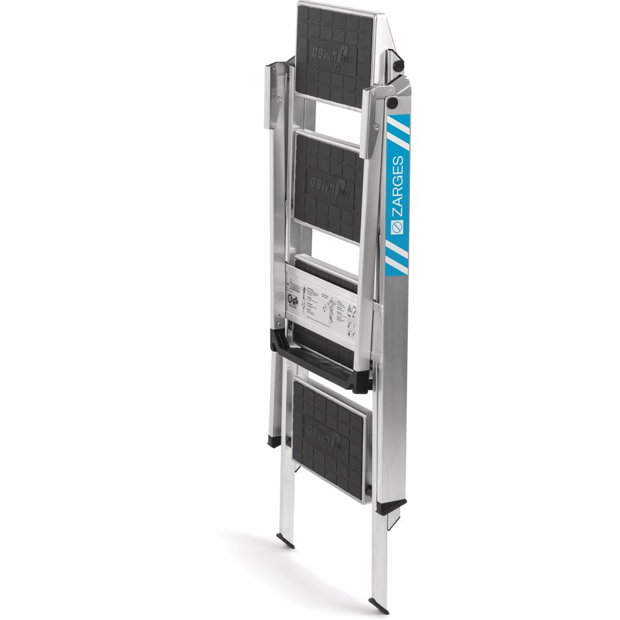 ZARGES Plazamax P - LM-Sicherheitstreppe 4 Stufen
