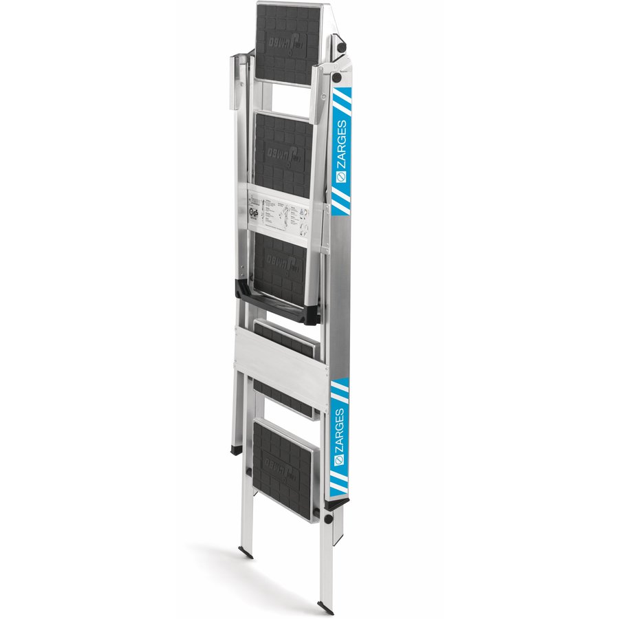 ZARGES Plazamax P - LM-Sicherheitstreppe 5 Stufen