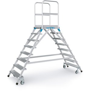 ZARGES Podesttreppe, beidseitig 8 Stufen