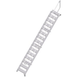ZARGES LM-Treppe 45° 15 Stufen, 600 mm breit, Höhe 3,22 m