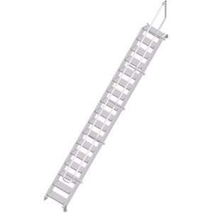 ZARGES LM-Treppe 45° 17 Stufen, 600 mm breit, Höhe 3,65 m