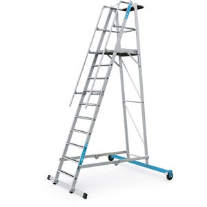 ZARGES ZAP Safemaster Plus S - LM-Plattformleiter 10 Sprossen
