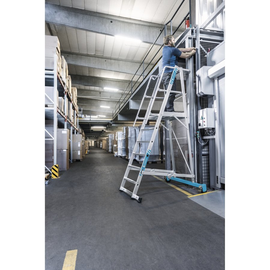 ZARGES ZAP Safemaster Plus S - LM-Plattformleiter 12 Sprossen