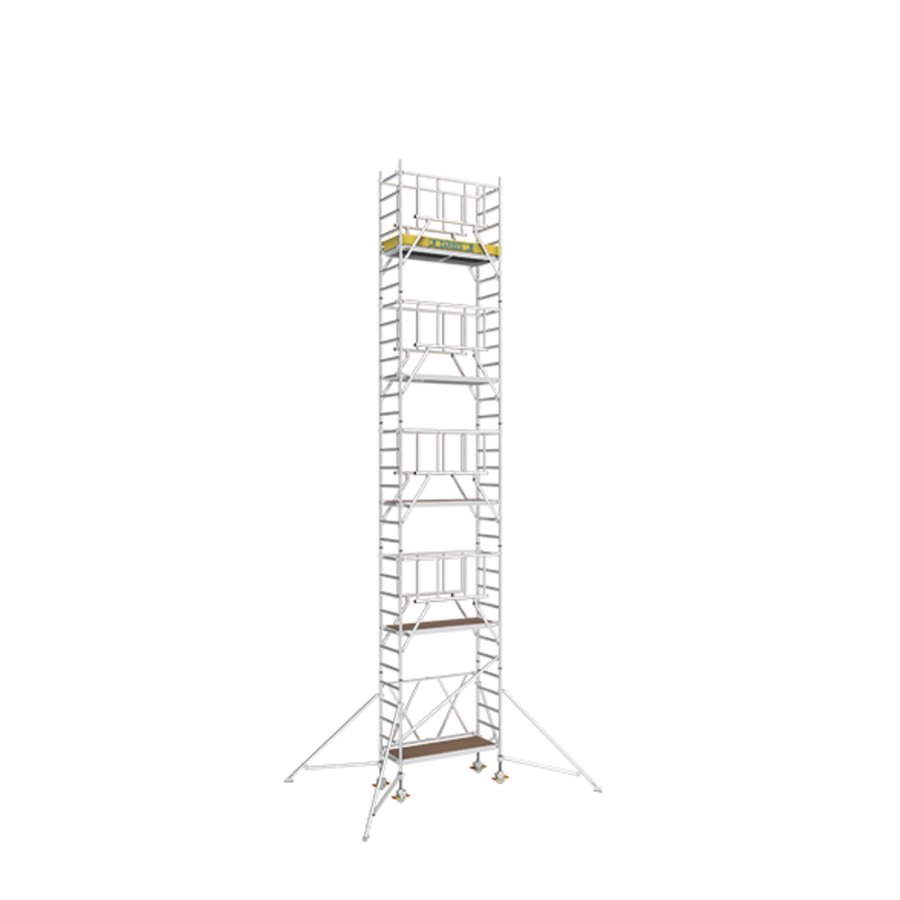 ZARGES Compactmaster S-PLUS 1T - Klappgerüst  Arbeitshöhe 10,45 m