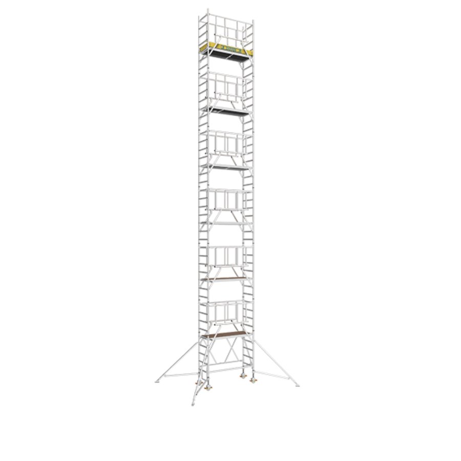 ZARGES Compactmaster S-PLUS 1T - Klappgerüst  Arbeitshöhe 13,55 m