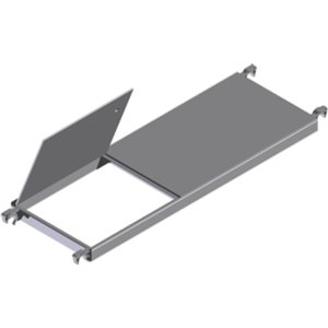 ZARGES Plattform 1,80 m mit Klappe