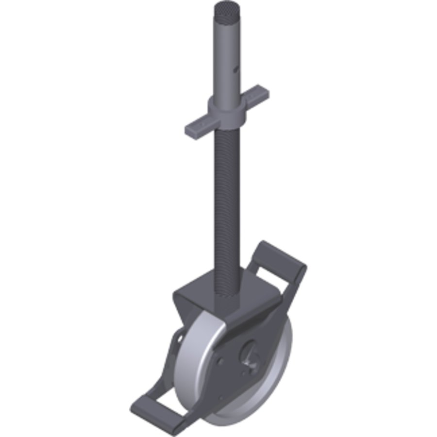 ZARGES Alu-Guss-Lenkrolle D = 125 mm