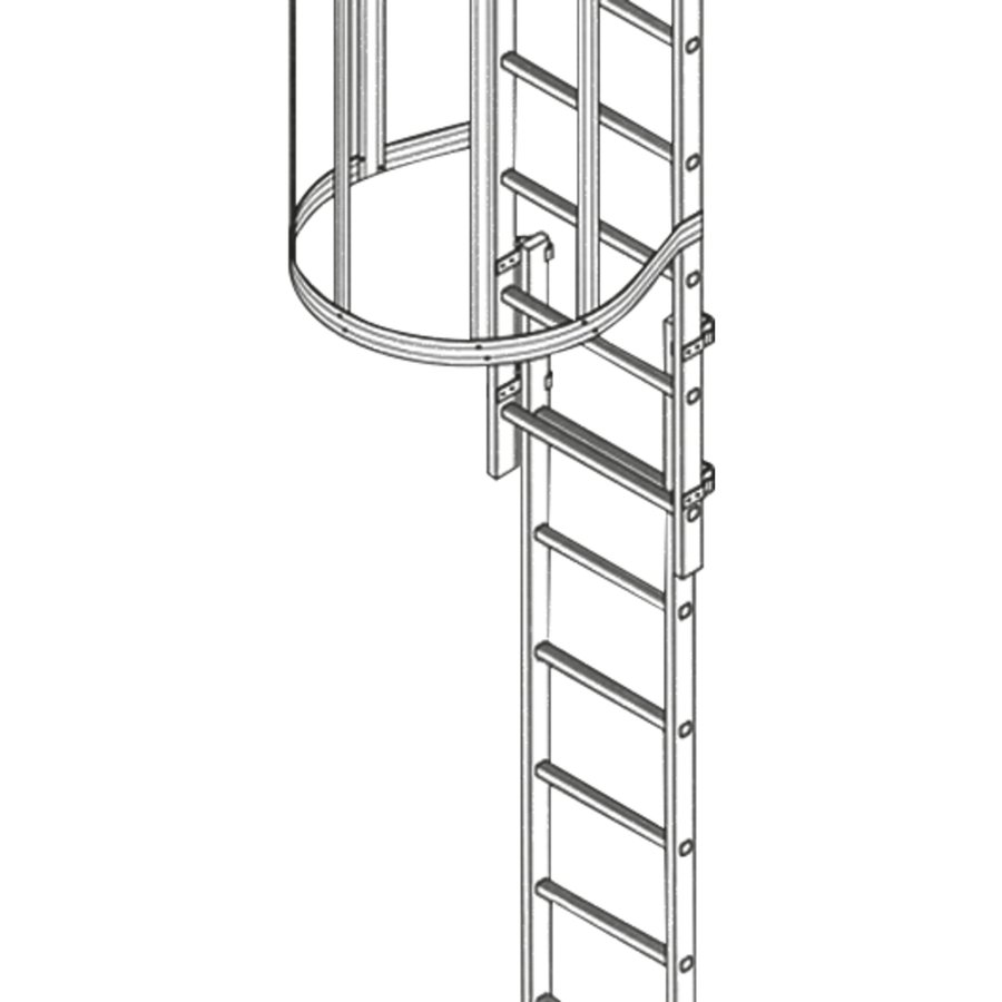 ZARGES LM-Fluchtleiter ca. 2,50 m