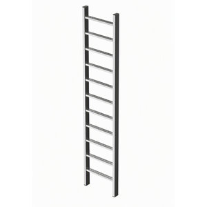 ZARGES Schachtleiter Edelstahl 11 Sprossen