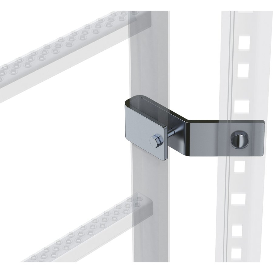 ZARGES Befestigung seitlich am Leiterholm 50x20 mm