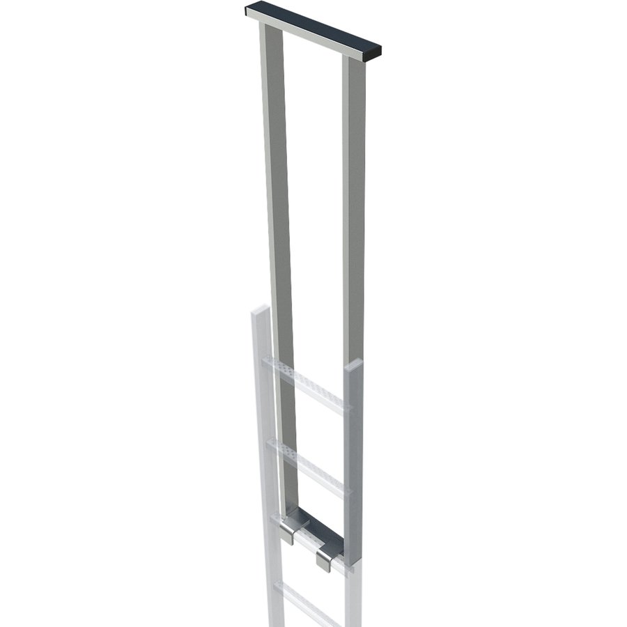 ZARGES Einstieghilfe doppelholmig, Stahl verzinkt, Lichte Weite 400 mm