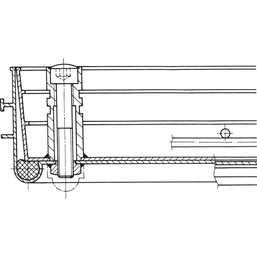 ZARGES Schachtabdeckung Aluminium mit Wanne 635x635 mm