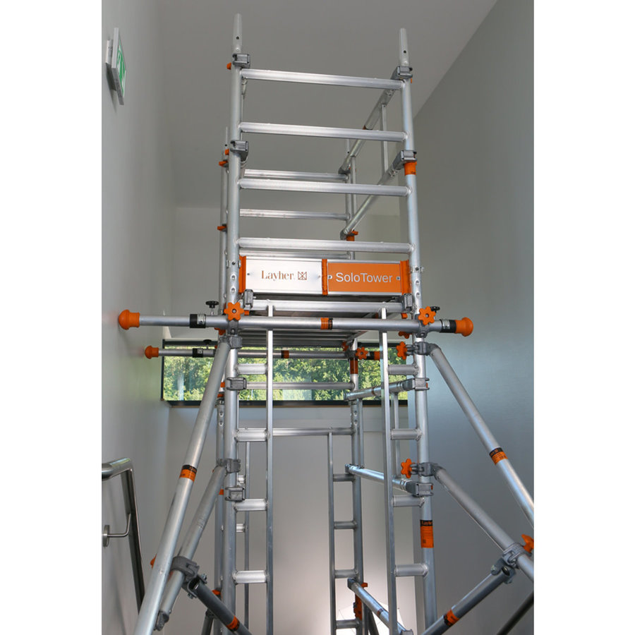 Layher Treppen-Kit Erweiterung SoloTower, kein komplettes Gerüst TYP 2