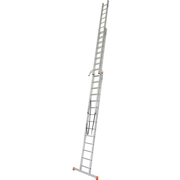 Krause MONTO Tribilo Sprossen- VielzweckLeiter mit Trittablage 3x14 Sprossen