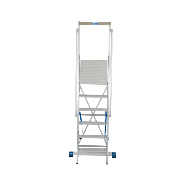 Krause STABILO Stufen-StehLeiter mit großer Standplattform 6 Stufen
