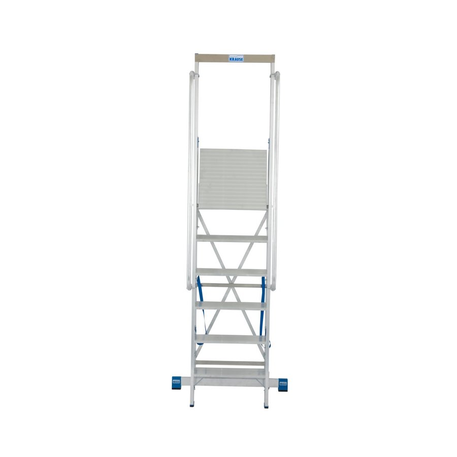Krause STABILO Stufen-StehLeiter mit großer Standplattform 6 Stufen