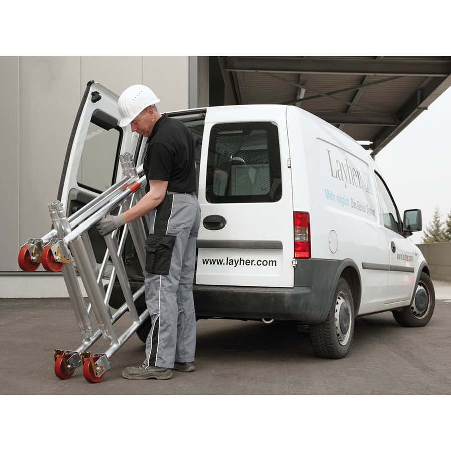 Layher Zifa Fahrgerüst Arbeitshöhe bis  2,61m