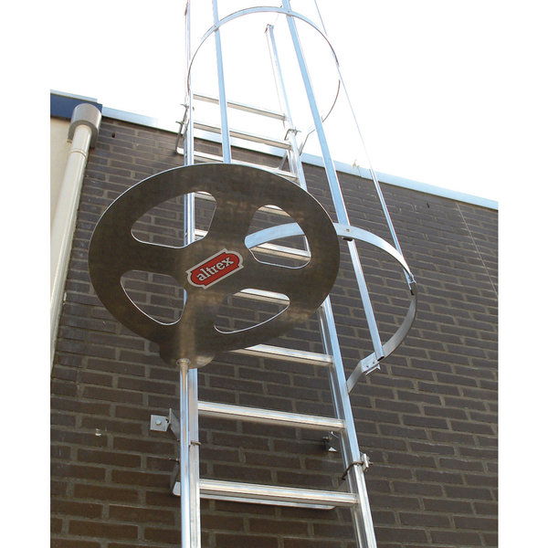 Altrex Everest Steigleiter - Fassadenleiter mit Rückenschutz Steighöhe 3.03 m