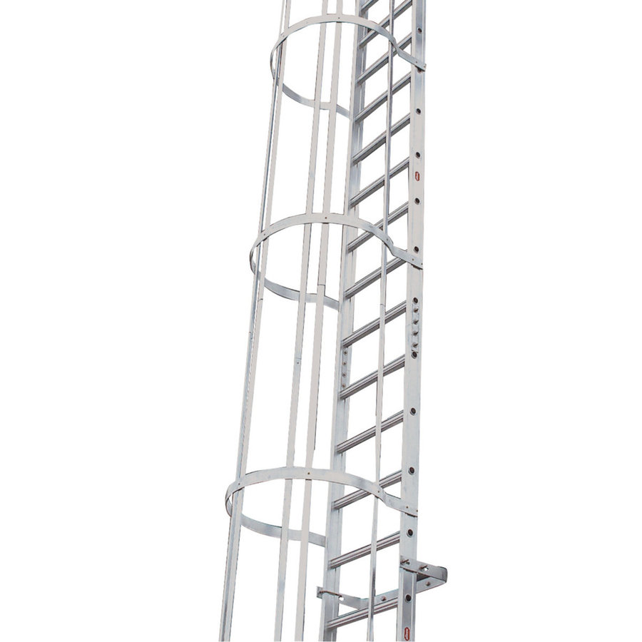 Altrex Everest Steigleiter - Fassadenleiter mit Rückenschutz  Steighöhe 3.59 m