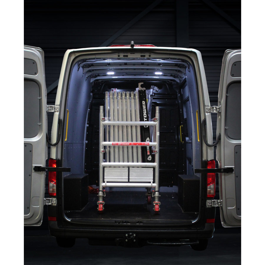 Altrex MiTower PLUS - 0.75 x 1.72 m Fiber-Deck®-Plattformen, Arbeitshöhe bis 8,2 m